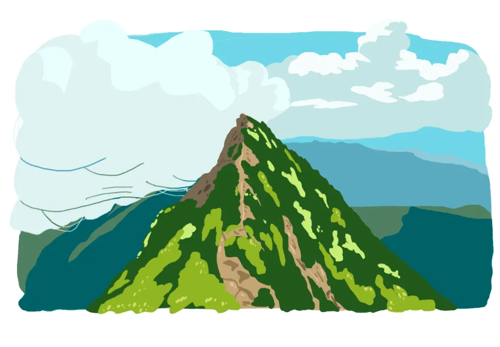 夏の四国旅行 / 石鎚山