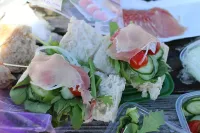 手作りサンドイッチ　登山やハイキングで楽しむ山ごはん