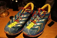 HOKA ONE ONE スピードゴート　山岳系レースのトレランシューズ