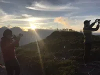 蝶ヶ岳のテント泊　登山体験レポート 蝶ヶ岳のテント場紹介