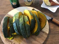 旬の食材「かぼちゃ」を使用した山ごはん