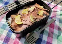 すだちを使った山ごはん『秋の味覚のペペロンチーノ』『ローストビーフ丼withすだち』
