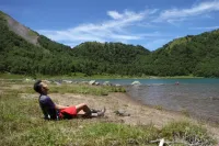 登山におすすめ！超軽量背もたれ付きアウトドアチェア