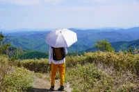 夏の登山に！日焼けと暑さ対策 Six Moon Designs 超軽量折畳み傘 %E3%82%A2%E3%82%A4%E3%82%AD%E3