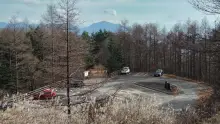 天女山登山口