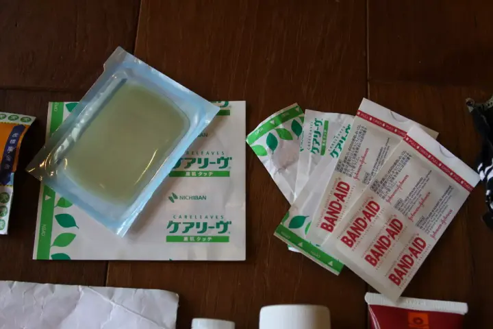 ファーストエイドキット1:絆創膏