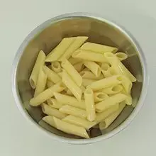 豆乳と味噌のクリームペンネ