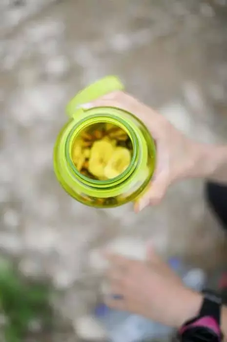 ナルゲンボトルの行動食