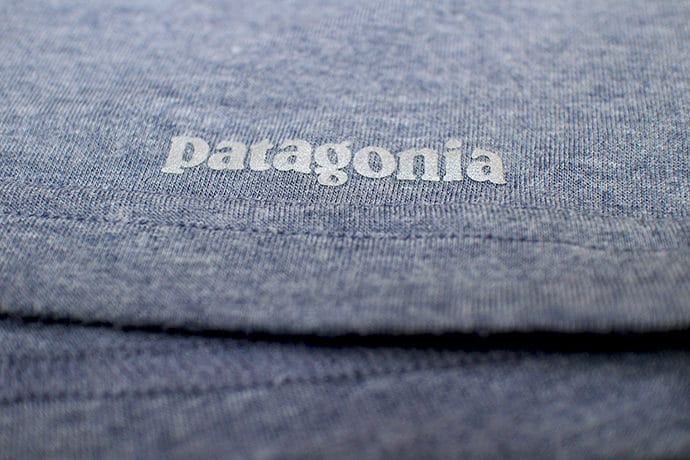 パタゴニアのナイントレイルズTシャツ