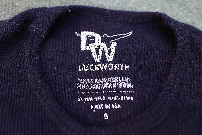 ダックワース ウールウェア　純粋なメイドインアメリカなベースレイヤー