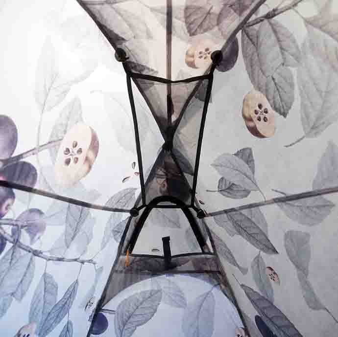 ZEROGRAM（ゼログラム）Papillon Lite Floral Tent（パピヨンライト フローラルテント）