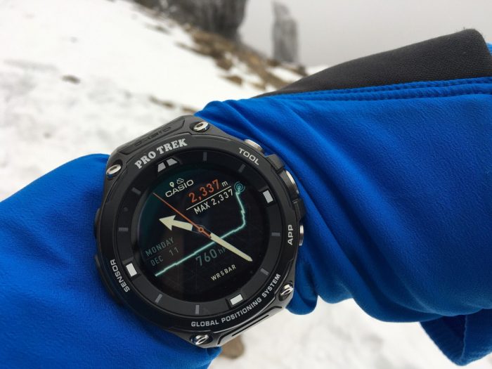 プロトレックスマート WSD-F20 冬山で使える機能性｜山旅旅