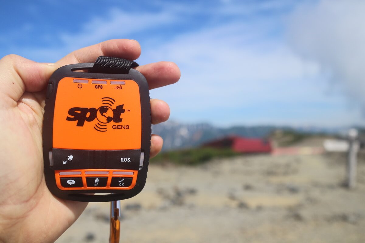 SPOT Gen3の使い方・登山での便利な特徴