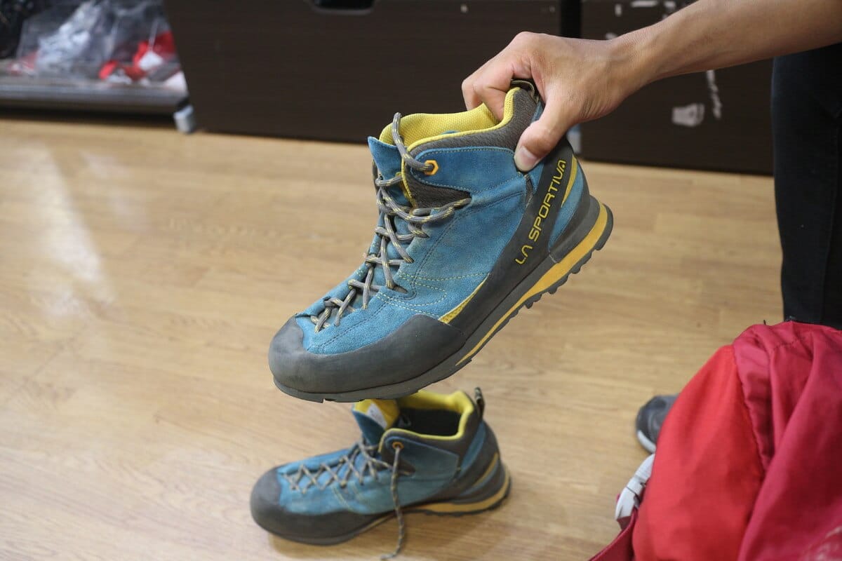 登山靴『ラスポルティバ ボルダー エックス ミッド GTX』
