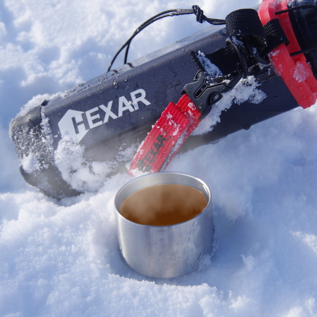 登山の防寒対策⑥：冷たいものを避けて暖かいものを摂取する