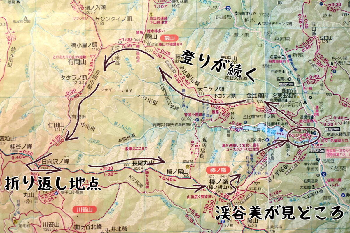 奥武蔵 名栗湖ぐるり一周トレイルラン約20km
