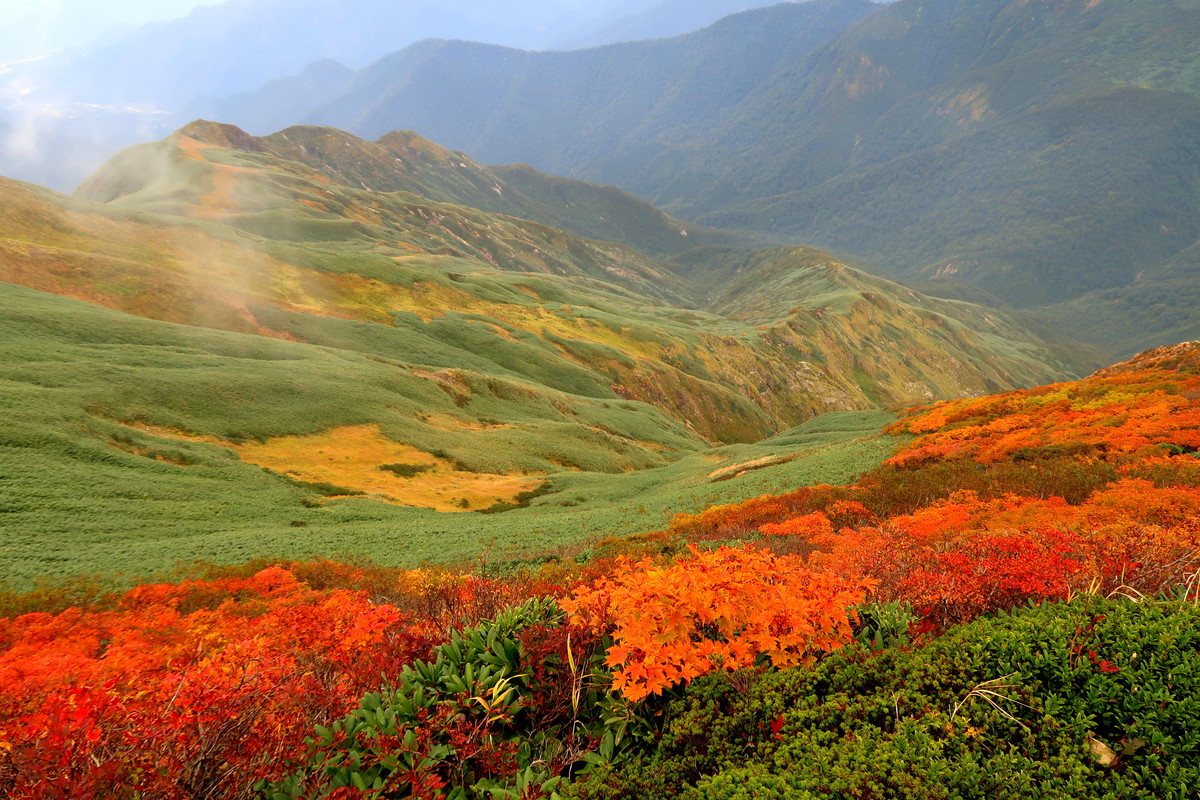 谷川連峰の絶景紅葉その1『平標山･仙ノ倉山』4