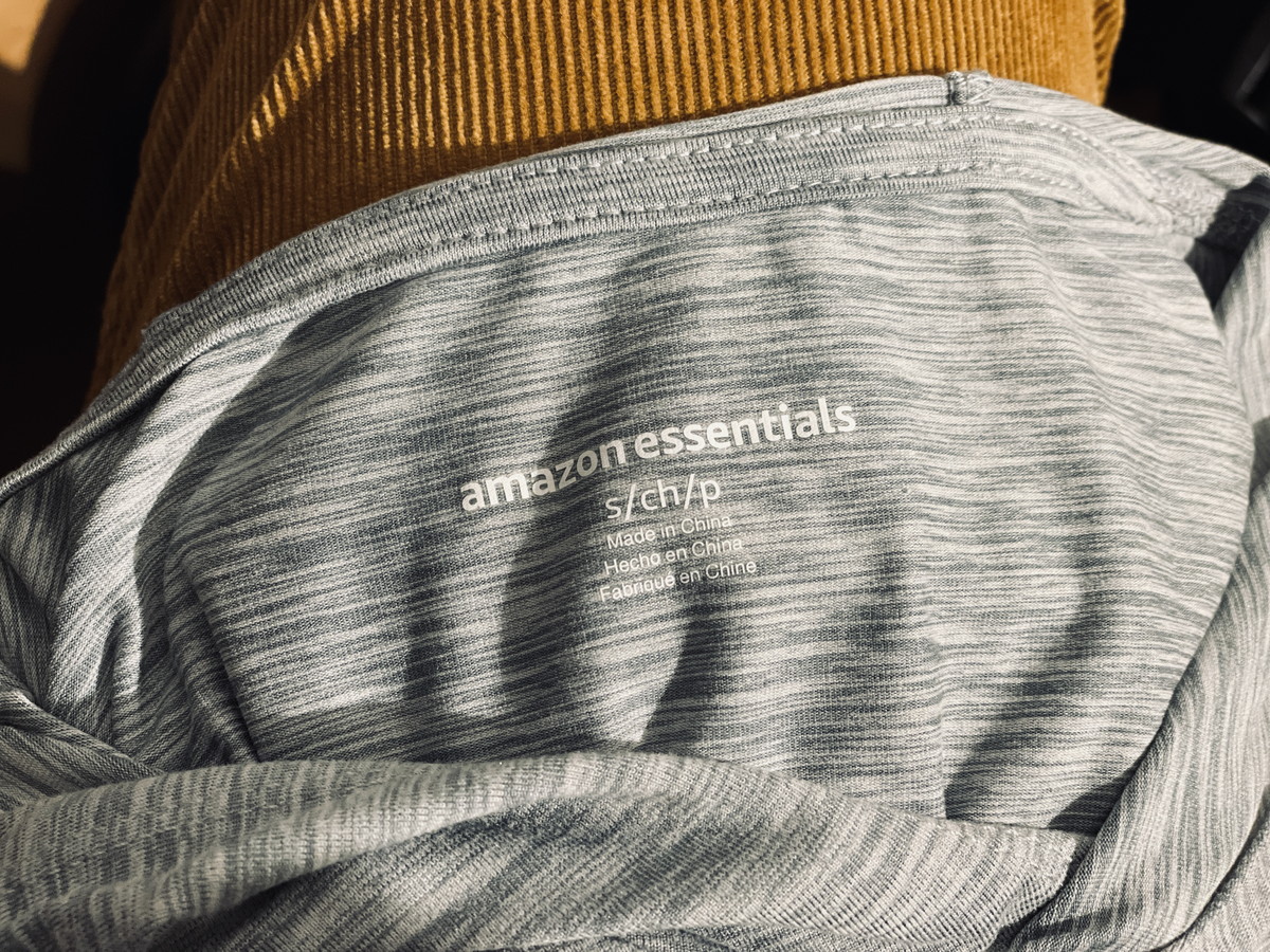 Amazon Essentials のウェアを購入する際の注意点