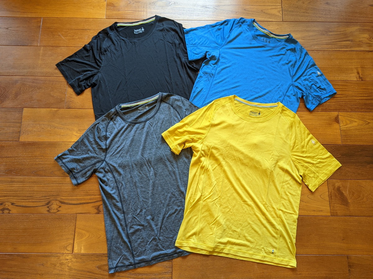 夏山登山やランニングに最適なメリノウール製Tシャツ『スマートウール メリノスポーツ120』｜山旅旅